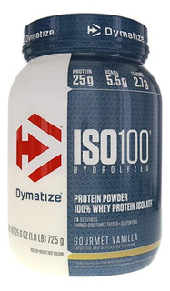 Proteina Iso 100 1.3 Libras Dymatize Con Invima 1.3lb 1.3 Lb Hydrolizada
