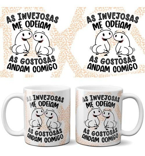 Pacote 18 Artes Canecas Amizades Flork Editáveis Corel Png