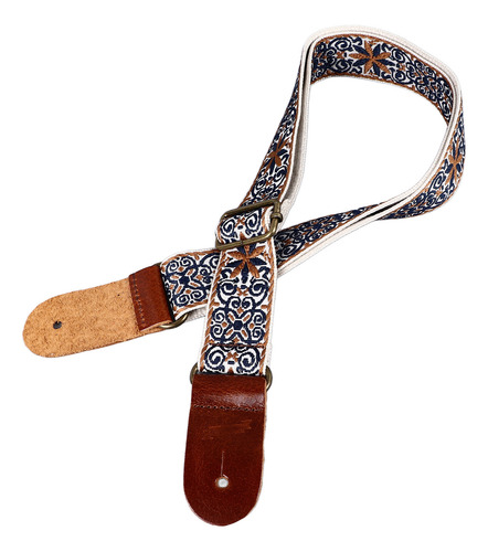 Correa De Ukelele De Estilo Étnico Bordada De Longitud Ajust