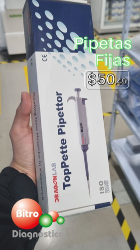 Pipetas Fijas Automáticas, Toda Medida Y Garantía Dragonlab