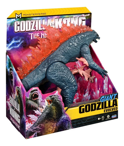 Godzilla Vs Kong Figura Godzilla Giant 28 Cm C/acc Tictoys