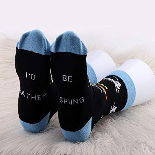Mbmso 2 Pares De Calcetines Para Amantes De La Pesca Prefier