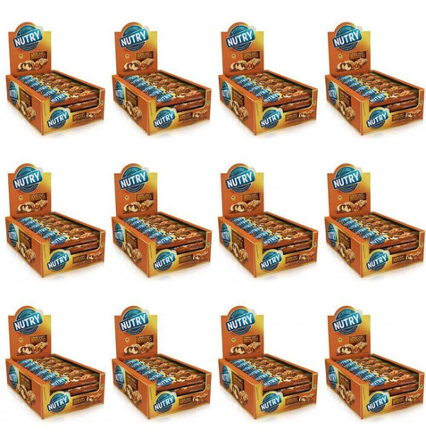 Imagem 1 de 1 de Nutry Barra De Cereal Bolo De Chocolate C/24 (kit C/12)