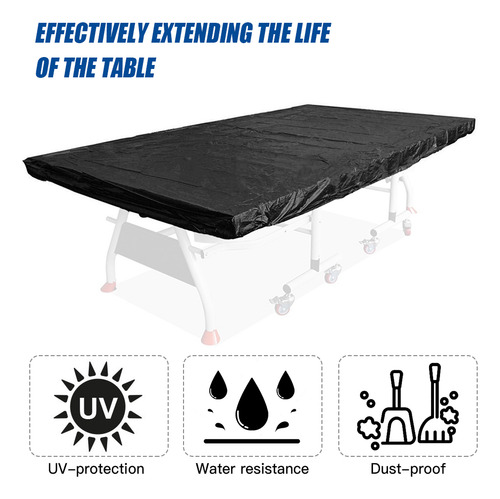 Pj Funda De Mesa De Tenis De Mesa Plegable Para Mesa De