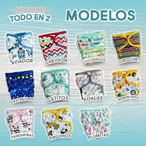Pañales Ecológicos Unitalla Ecobebé Todos En Dos | 6 Pack