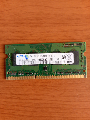 Memoria Ram Ddr3 1gb 1333mhz Samsung Laptop 