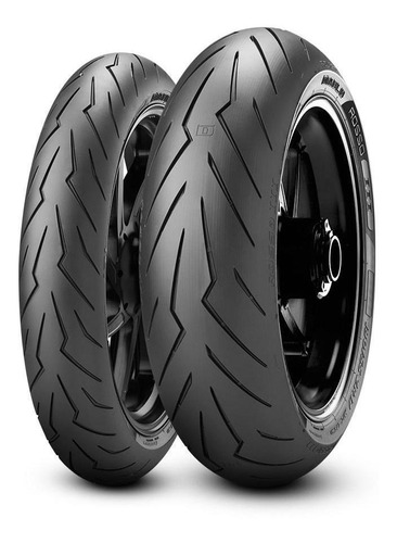 Par Pirelli Diablo Rosso Iii 120/70-17 + 180/60-17