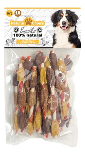 Snack De Pollo, Higado Y Pato Natural Para Perro 100gr