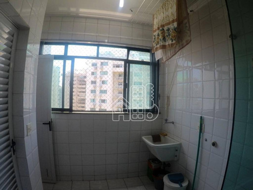 Imagem 27 de 30 de Apartamento Com 3 Dormitórios À Venda, 152 M² Por R$ 650.000,00 - Icaraí - Niterói/rj - Ap3196