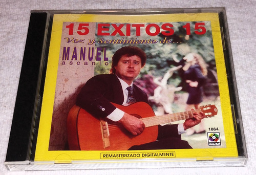 Cd Manuel Ascanio / 15 Éxitos