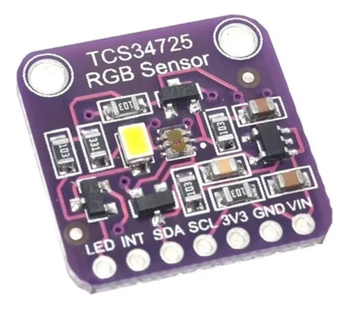 Sensor De Color Rgb Tcs34725