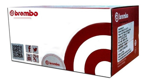 Imagen 2 de 3 de Balatas Del Y Tras Brembo Cerámica Seat Leon Fr 2013
