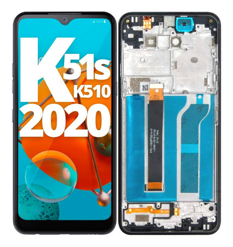 Modulo Display Para LG K51s K510 Pantalla Oled Touch Marco