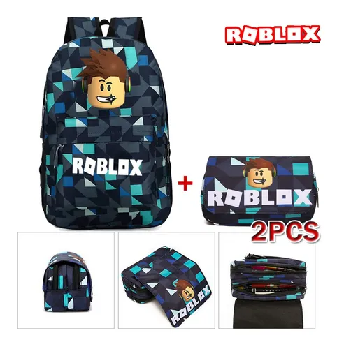 Bolsa De Lápices De Mochila Escolar Para Niños Roblox De 7 P Bolsa De Lápices De Mochila Escolar Para Niños Roblox De 7 P