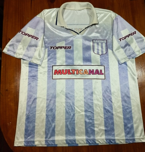 Camiseta Racing Retro 96' Topper Orig Xl Mide 60 Axil 74 Lrg