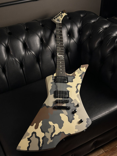 Guitarra Esp Ltd Snakebyte Camo - Kuiu Camo Satin
