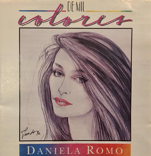 Cd Daniela Romo - De Mil Colores - Usado