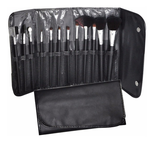 Thuya Set De 12 Pinceles / Brochas De Maquillaje + Estuche