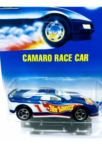 Carrito Hot Wheels Camaro Race Car Edición 1991 Escala 1:64