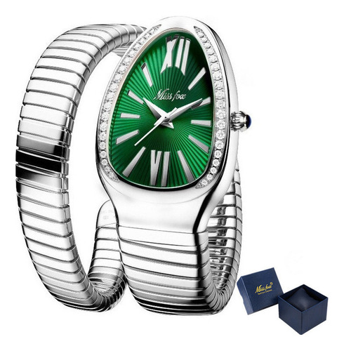 Relojes De Lujo Con Diamantes En Forma De Serpiente Missfox