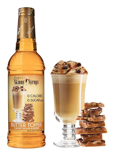 Jordan's Skinny Syrups Butter Toffee 750 Ml