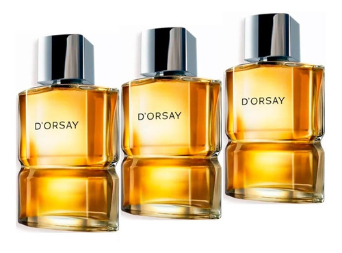 Oferta Dorsay Perfume Hombre X 3 Unds De Ésika 90ml Original