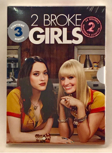 Broke Girl 2 Segunda Temporada 3 Dvd En Box Nuevo Cerrado 