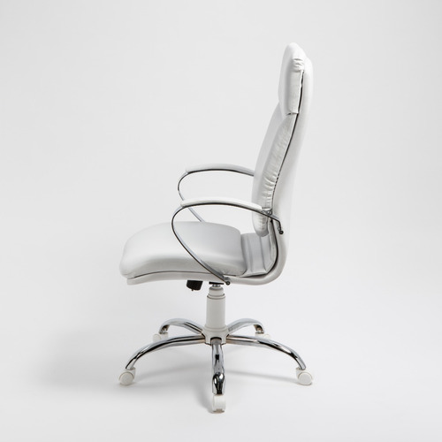 Imagen 5 de 10 de Sillón Gerencial Electra Estructura Cromada Diseño Rossi