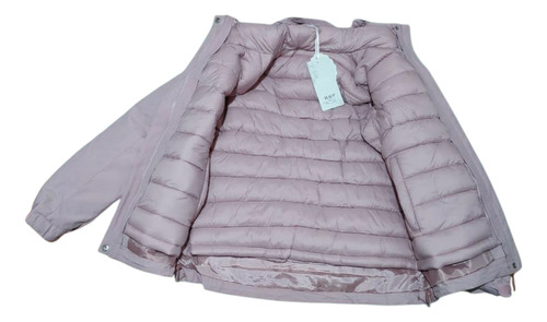 Campera Reversible 2 En 1 De Mujer Impermeable