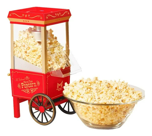 Maquina De Palomitas Retro Mm