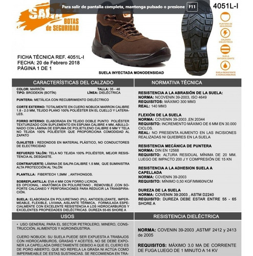 Botas De Seguridad. Varios Modelos