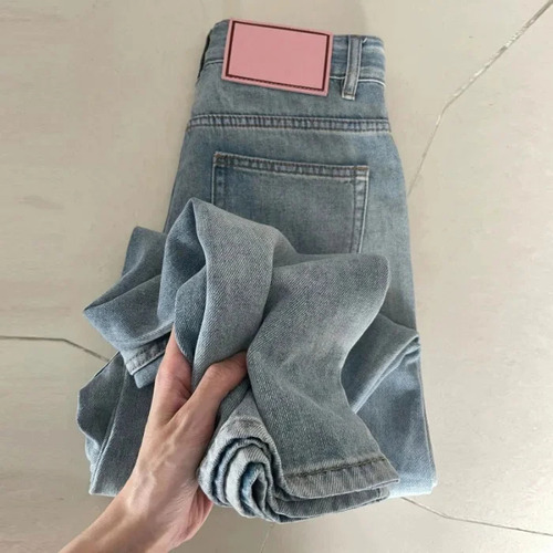 Vaqueros High Street Net Red Pink Label Para Mujer, Talla Pe