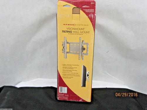 Imagen 4 de 4 de Sanus Soporte Montaje Tv Color Plata Hasta 40p 45.45kg New**