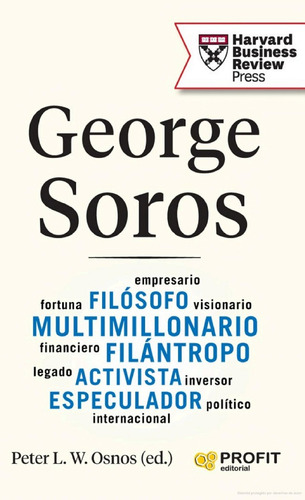 George Soros - Harvard Business Review
