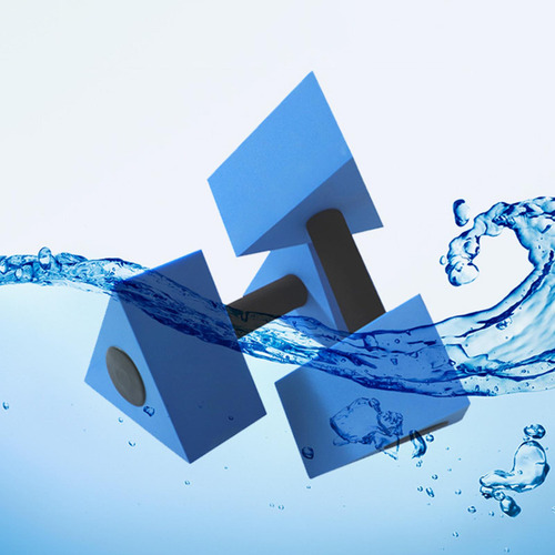 Pesas De Ejercicio Aeróbico De Agua Triangular, Pesas De
