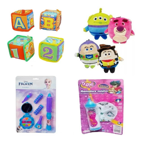 Imagen 4 de 7 de Lote 25 Juguetes Para Nene Y Nena Combo Oferta Mayorista