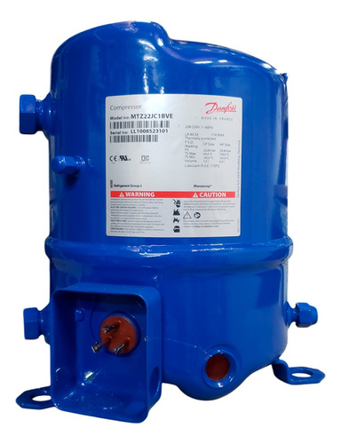 Compressor Danfoss Maneurop 2,2hp 220v Trifásico R-22 Mtz22