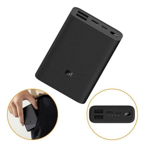 Xiaomi Mi Power Bank 3 Ultra Compact 10000 Mah Original