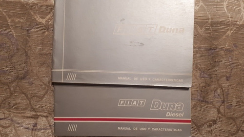 Manual De Uso Y Características - Fiat Duna Nafta Y Diesel 