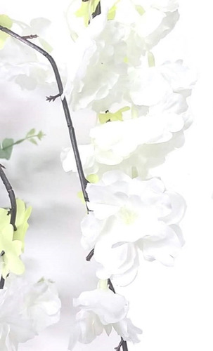 Galho Pendente De Cerejeira Artificiais Flor Plantas Decoração Festa Casamento Primavera