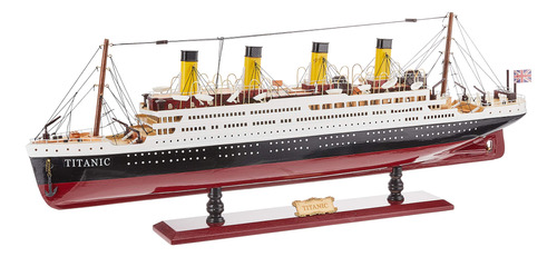 Replica Coleccionable Del Rms Titanic 79 Cm A Todo Color
