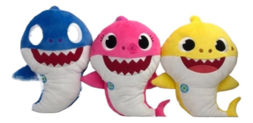 3 Juguetes De Peluche Para Tiburones Bebés