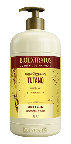 Creme Para Pentear Bio Extratus Silicone 1l