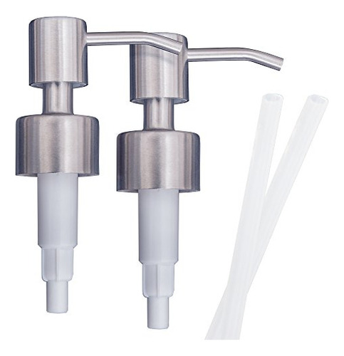 Stainless Steel Soap And Lotion Dispenser Pumps, Replac...