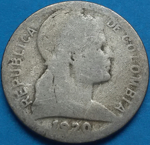 Colombia Moneda 2 Centavos 1920