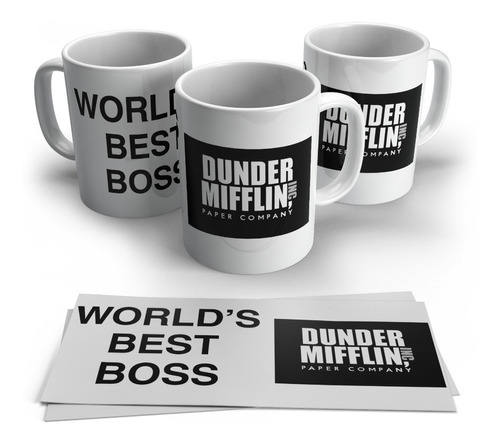Mug World Best Boss Michael Scott The Office Pocillos Tazas