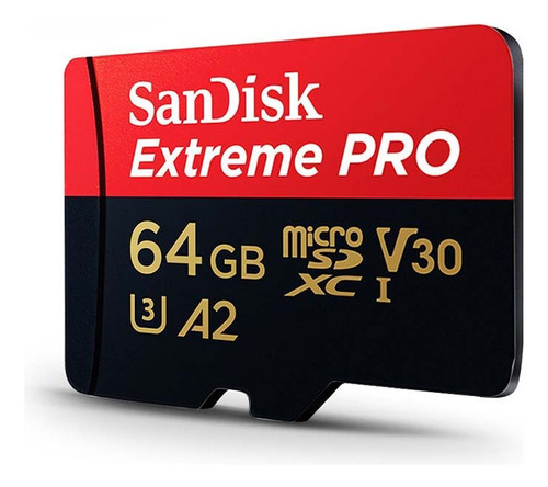 Cartão De Memória Micro Sd Sandisk Extreme Pro 64gb 170mb/s