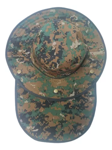 Sombrero Pescador Hombre Mujer Militares Sol Gorro Playa