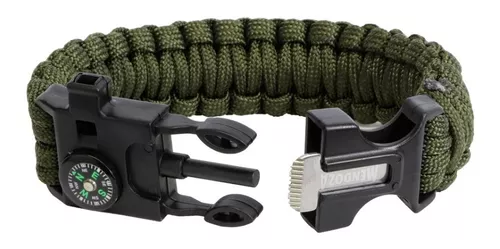 Pulsera Paracord de Supervivencia 5 en 1