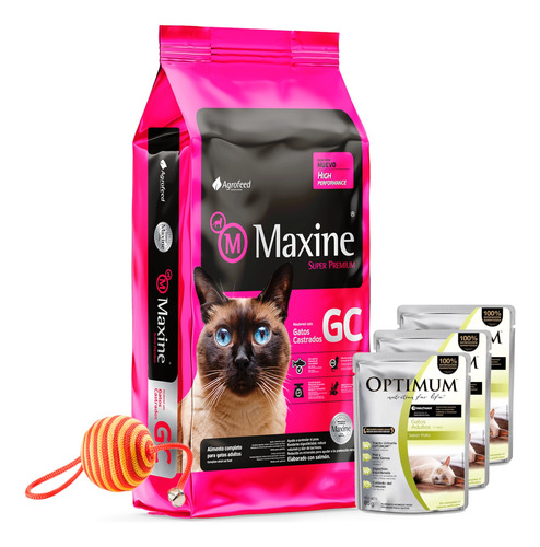 Alimento Maxine Gato Castrado - 21 Kg